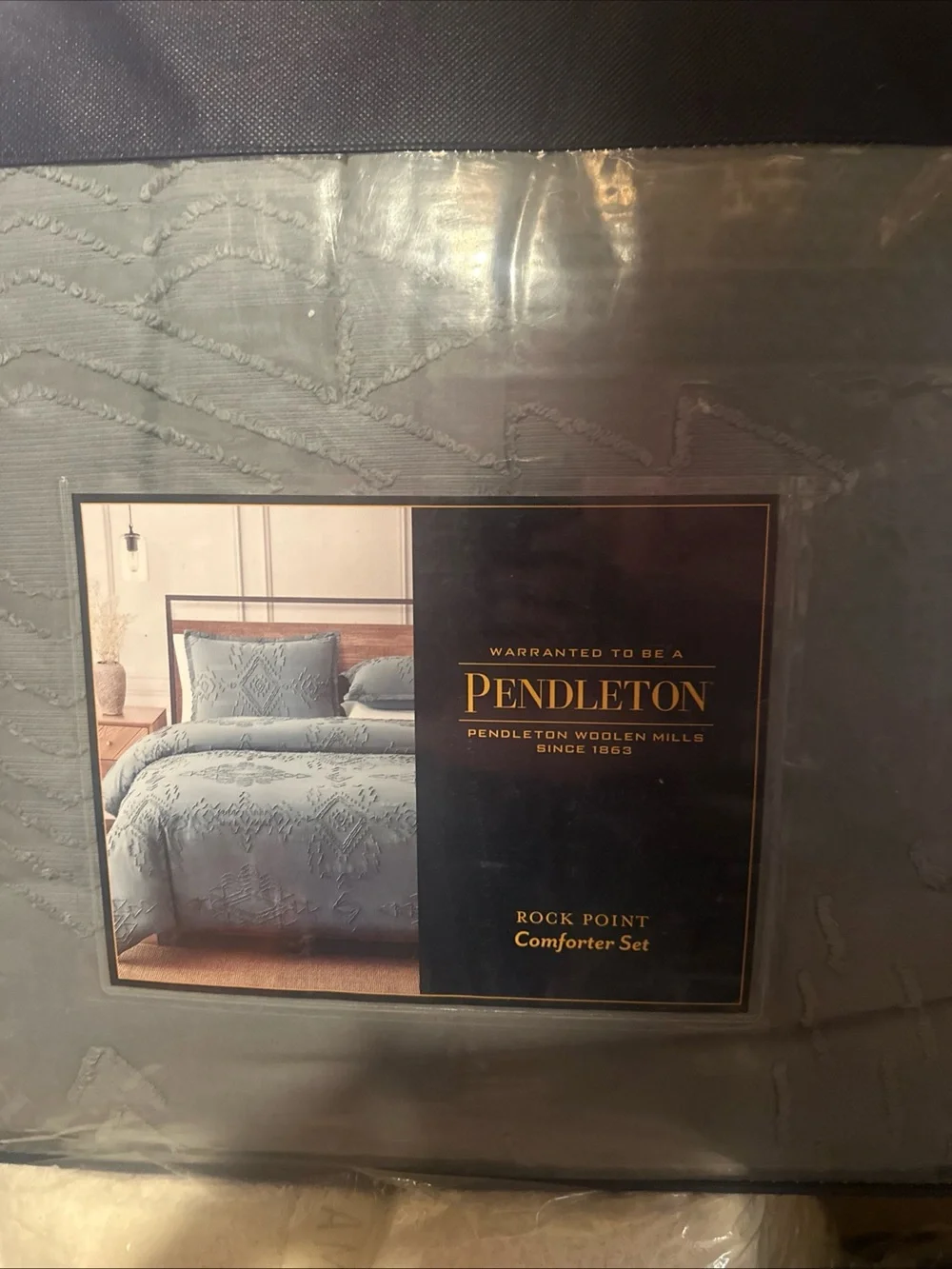 Pendleton Rock point Twin Comforter set, brand new with tags in bag